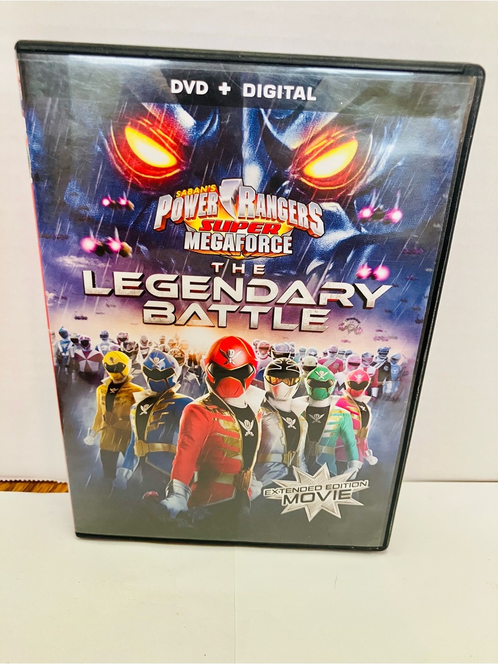 Power Rangers Super Megaforce Legendary Battle DVD Works Saban 2014